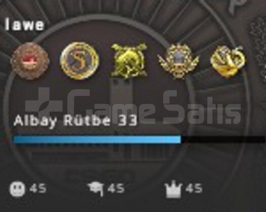 10 ROZETLİ MANLİK CSGO HESABI