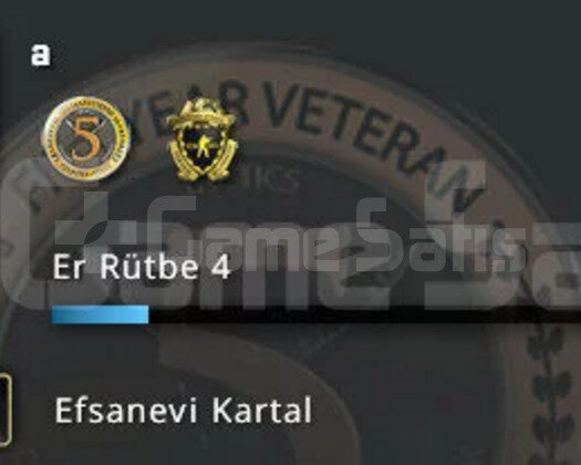 2 MADALYALI KARTAL RANK 10000 TL DEĞERİNDE OYUNLAR