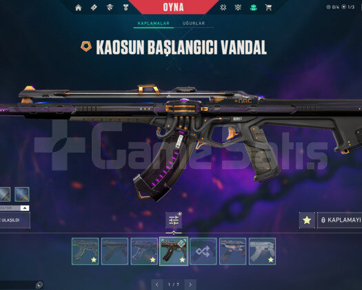 YAĞMACI KARAMBİT VE KAOS VANDAL E-POSTALI HESAP