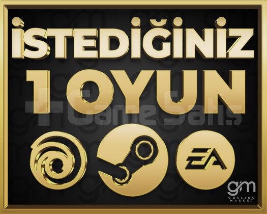 İSTEDİĞİNİZ 1 OYUN + SINIRSIZ GARANTİ & DESTEK