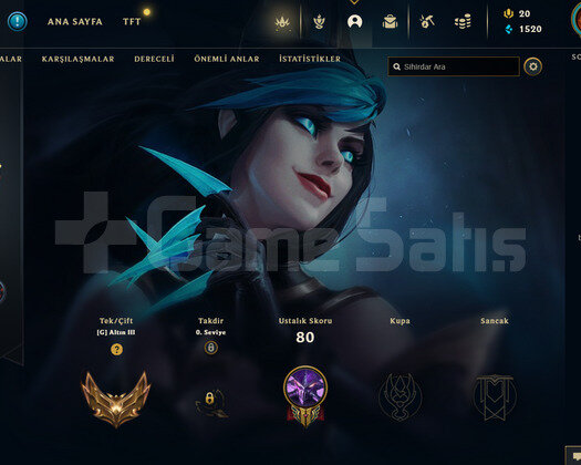 TR Gold 3 | 2 Kostüm - 41 Hero | LoL Hesap