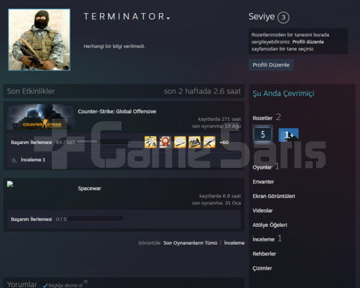 CSGO PRIME | RANK ACIK | YESIL FAKTOR + MADALYA