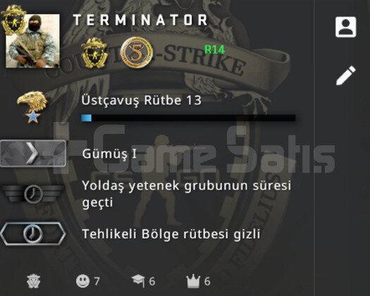 CSGO PRIME | RANK ACIK | YESIL FAKTOR + MADALYA