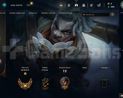 TR Gold 4 | 9 Kostüm - 35 Hero | LoL Hesap