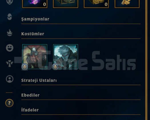 TR Plat 4 | 5 Kostüm - 23 Hero | LoL Hesap