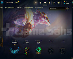 TR Plat 4 | 5 Kostüm - 23 Hero | LoL Hesap