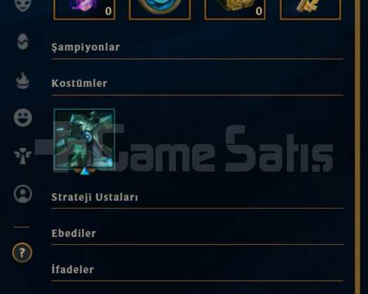 TR Gold 4 | 5 Kostüm - 28 Hero | LoL Hesap