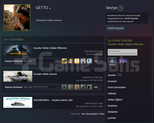 3 MADALYA | PRIME CSGO | YESIL FAKTOR + F1 2013