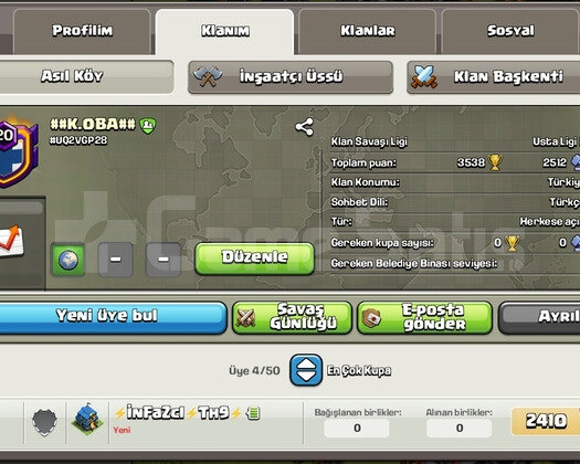 20 level klan