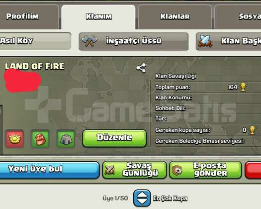 14.5 LEVEL LAND OF FIRE BAŞKENT 5 HEMEN TESLİM