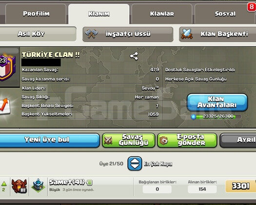 23 Seviye Klan