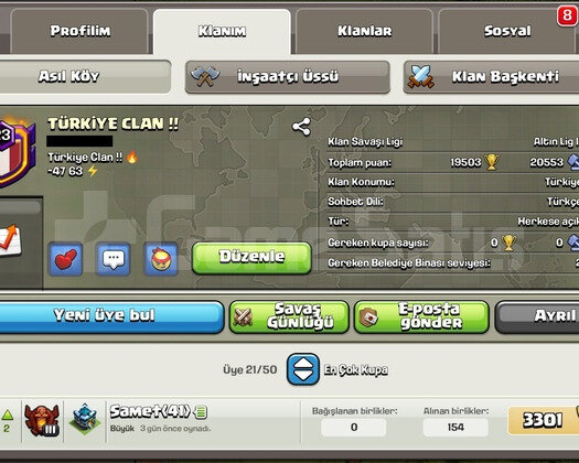 23 Seviye Klan