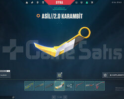 TR BÖLGE - PASİF - ASİL KARAMBİT - 5 VANDAL HARİKA