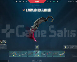 TR BÖLGE - YAĞMACI KARAMBİT - 11 VANDAL - DOPDOLU