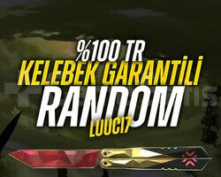 FULL TR KELEBEK GARANTİLİ & ANINDA +250 SATIŞ