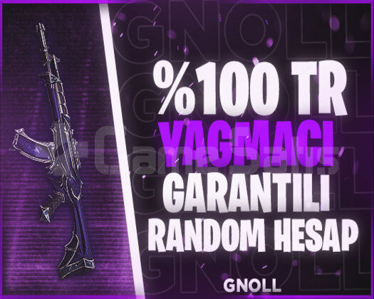 TR SUNUCU YAĞMACI SKİNİ GARANTİLİ DOLU HESAPLAR