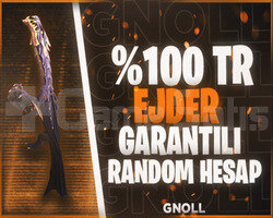 TR SUNUCU EJDER SKİNİ GARANTİLİ DOLU HESAPLAR