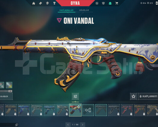 ONİ VANDALLI 111 SEVİYE VALO HESABI MAİL DEVREDİLE