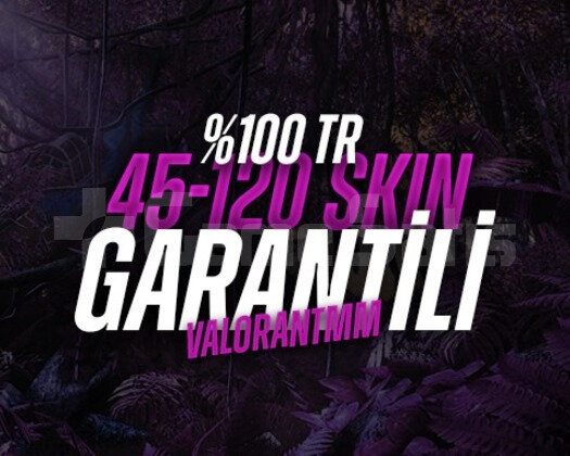 FULL TR 45-120 SKİN GARANTİLİ & ANINDA +250 SATIŞ