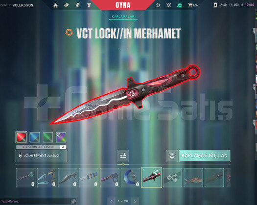 VCT LOCK / MERCY 500 SEVİYE HESAP SUDAN UCUZ