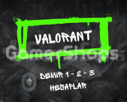 Valorant Mailli - Demir 1 - 2 - 3 - Arası Hesaplar