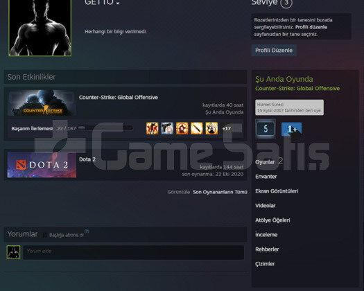 2 MADALYA | PRIME CSGO | MAGAZA TR YESIL FAKTOR