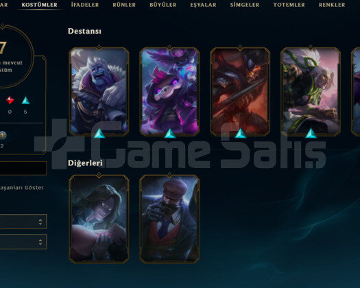 Yasuo sevenler gelsin , kalite dolu kostümler