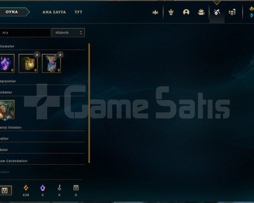 TR 10 KOSTÜM 51ŞAMPİYON SOLOQ UNRANKED HESAP