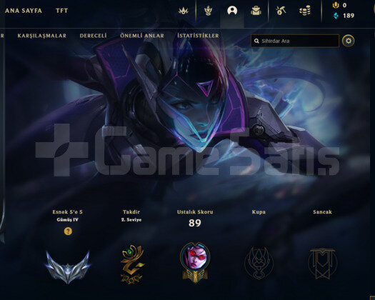 TR 10 KOSTÜM 51ŞAMPİYON SOLOQ UNRANKED HESAP