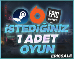 İSTEDİĞİNİZ 1 OYUN + SINIRSIZ DESTEK