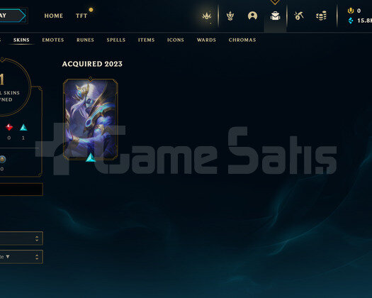EUW Unranked | 1 Kostüm - 15K Mö | LoL Hesap