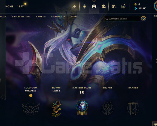 EUW Unranked | 1 Kostüm - 15K Mö | LoL Hesap