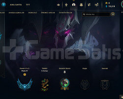 TR Plat 4 | 2 Kostüm - 15K Mö | LoL Hesap