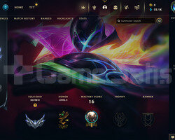 EUW Silver 2 | 3 Kostüm - 22K Mö | LoL Hesap