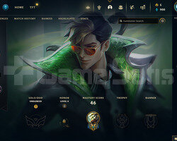 EUW Unranked | 10 Kostüm - 41 Hero | LoL Hesap