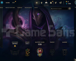 EUW Unranked | 7 Kostüm - 48 Hero | LoL Hesap