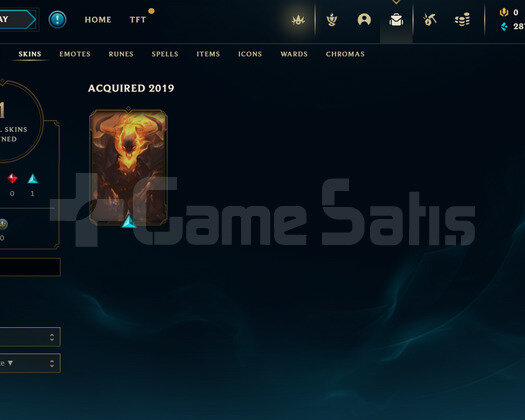 EUW Unranked | 1 Kostüm - 22 Hero| LoL Hesap