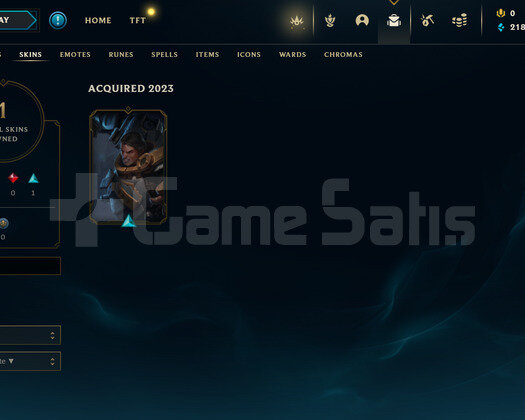 EUW Unranked | 1 Kostüm - 23 Hero | LoL Hesap