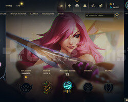 EUW Unranked | 2 Kostüm - 16K Mö | LoL Hesap