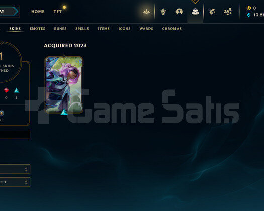EUW Unranked | 1 Kostüm - 13K Mö | LoL Hesap