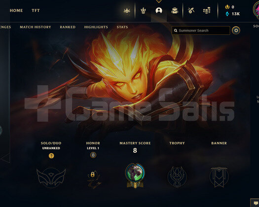 EUW Unranked | 1 Kostüm - 20 Hero| LoL Hesap
