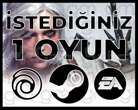 İSTEDİĞİNİZ 1 OYUN + SINIRSIZ GARANTİ & DESTEK