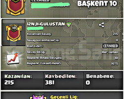 19 LEVEL BAŞKENT 10 Eşsiz Klan