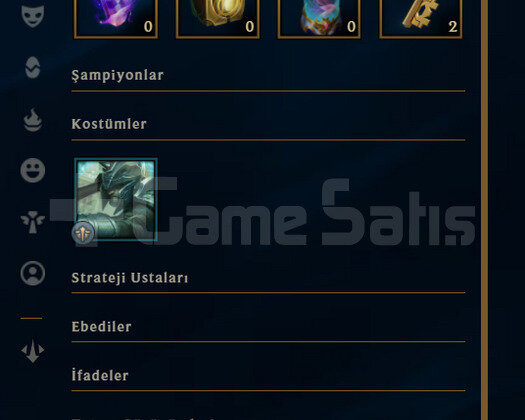 TR Unranked | 1 Kostüm - 26 Hero | LoL Hesap