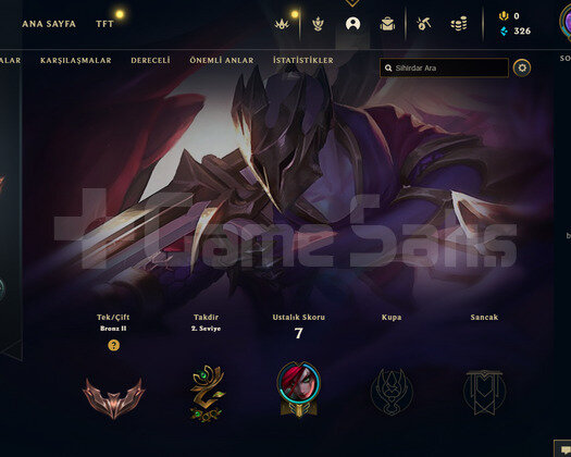 TR Unranked | 1 Kostüm - 26 Hero | LoL Hesap