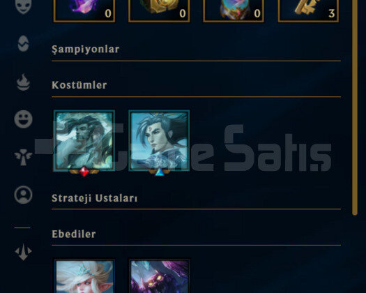 TR Unranked | 20 Hero - 31K Mö | LoL Hesap