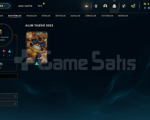 TR Unranked | 1 Kostüm - 24 Hero | LoL Hesap