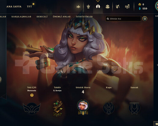TR Unranked | 21 Hero - 3 İade Hakkı| LoL Hesap