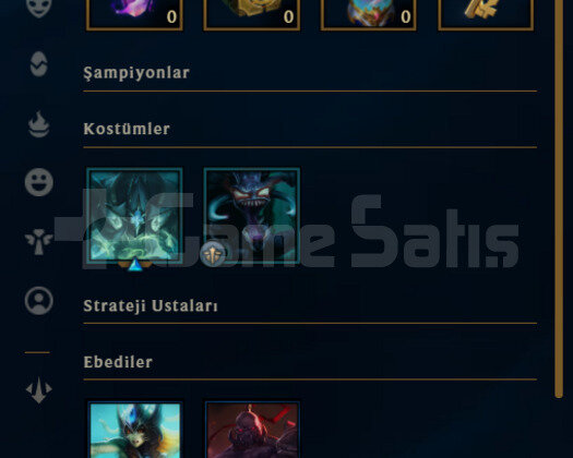 TR Unranked | 17K Mö - 20 Hero | LoL Hesap