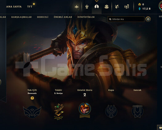 TR Unranked | 17K Mö - 20 Hero | LoL Hesap